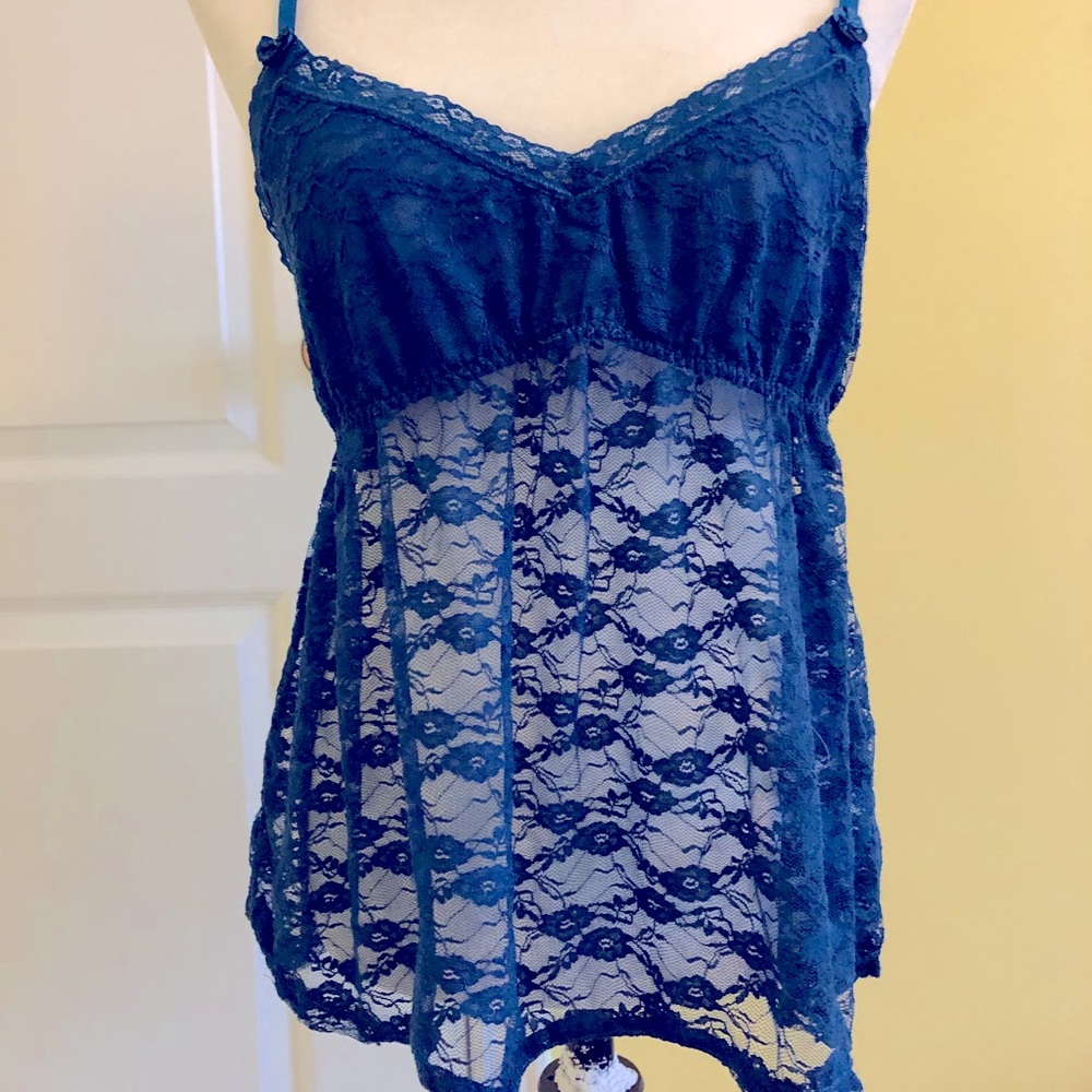 Sheer lace intimate lingerie